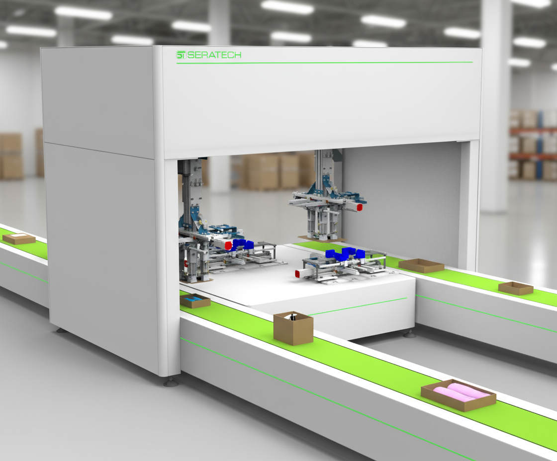 Automated Box Folding Machine - Packaging Automation | Seratech