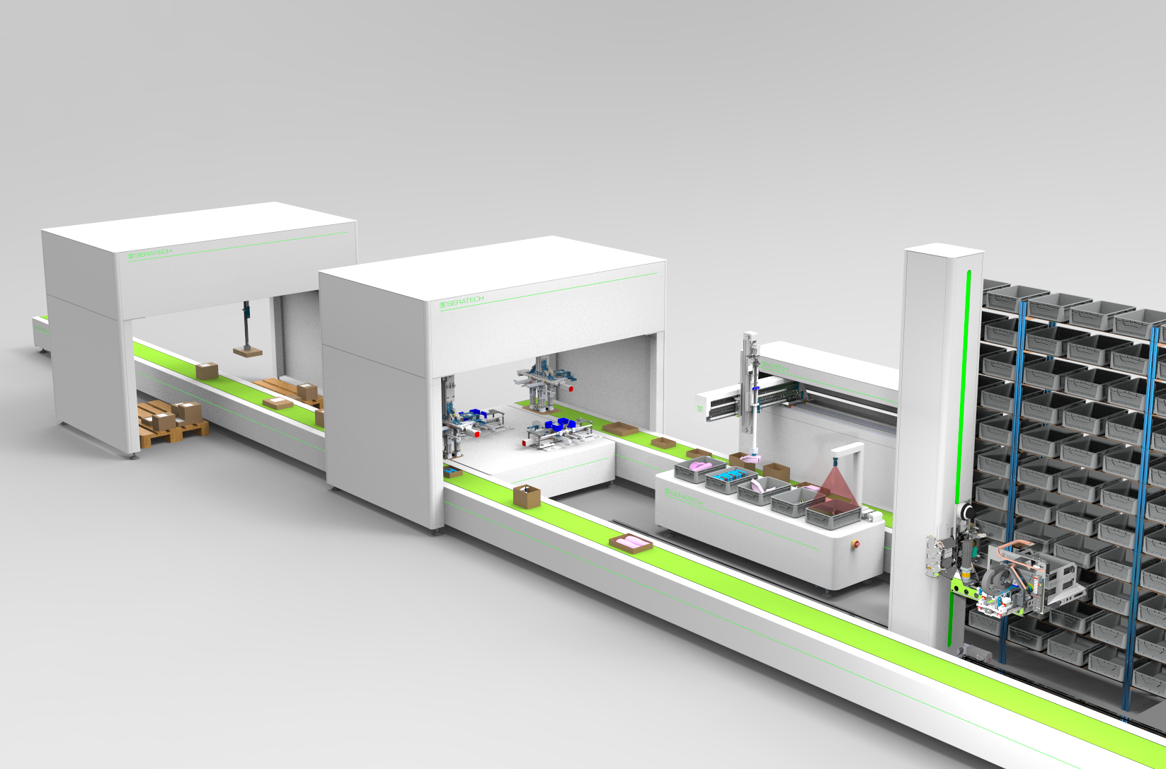 Complete Intralogistics Automation System | Seratech